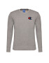 Champion Mikina Satin C Logo 214189 Šedá Regular Fit - Pepit.cz