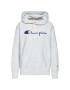 Champion Mikina Script Logo 113794 Šedá Regular Fit - Pepit.cz