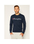 Champion Mikina Script Logo 214188 Tmavomodrá Comfort Fit - Pepit.cz