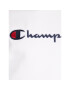 Champion Mikina Script Logo Embroidery 217858 Bílá Regular Fit - Pepit.cz