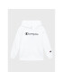 Champion Mikina Script Logo Terry 404540 Bílá Regular Fit - Pepit.cz