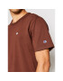 Champion T-Shirt 216545 Hnědá Regular Fit - Pepit.cz