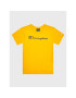 Champion T-Shirt 305365 Žlutá Regular Fit - Pepit.cz