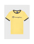 Champion T-Shirt 306286 Žlutá Regular Fit - Pepit.cz