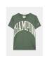 Champion T-Shirt 306362 Zelená Regular Fit - Pepit.cz