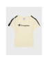 Champion T-Shirt 404473 Écru Regular Fit - Pepit.cz