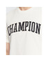 Champion T-Shirt Bookstore Logo 217882 Écru Regular Fit - Pepit.cz