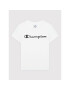 Champion T-Shirt Contrast Script Logo 404541 Bílá Regular Fit - Pepit.cz