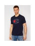 Champion T-Shirt Crewneck 214405 Tmavomodrá Comfort Fit - Pepit.cz