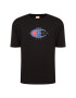 Champion T-Shirt Deconstructed C Logo 214420 Černá Muscle Fit - Pepit.cz