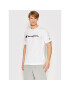 Champion T-Shirt Embroidered 217814 Bílá Regular Fit - Pepit.cz