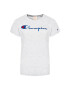 Champion T-Shirt Script Logo 110992 Šedá Heritage Fit - Pepit.cz