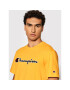 Champion T-Shirt Script Logo 216473 Žlutá Regular Fit - Pepit.cz