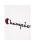 Champion T-Shirt Script Logo Emroidery 218007 Bílá Regular Fit - Pepit.cz