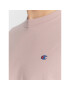 Champion T-Shirt Small C Logo 216548 Růžová Relaxed Fit - Pepit.cz