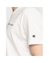 Champion T-Shirt Small Script Logo Embroidery 218006 Bílá Regular Fit - Pepit.cz