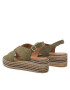 Clara Barson Sandály WS22127-02 Khaki - Pepit.cz