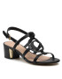 Coach Sandály Edina Leather Sandal C4340 Černá - Pepit.cz