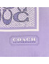 Coach Šátek Print C2755 Fialová - Pepit.cz