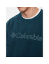 Columbia Mikina M Logo Fleece Crew Modrá Regular Fit - Pepit.cz