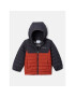 Columbia Vatovaná bunda Powder Lite™ Boys Hooded Jacket Oranžová Regular Fit - Pepit.cz