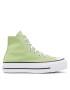 Converse Plátěnky Chuck Taylor All Star Lift A06137C Zelená - Pepit.cz