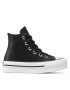 Converse Plátěnky Ctas Eva Lift Hi A01015C Černá - Pepit.cz