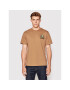 Converse T-Shirt 10023269-A04 Hnědá Standard Fit - Pepit.cz