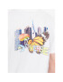 Converse T-Shirt City Butterfly 10024616-A03 Bílá Standard Fit - Pepit.cz