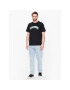 Converse T-Shirt Cloud Fill 10024589-A02 Černá Regular Fit - Pepit.cz