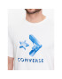 Converse T-Shirt Crystallized Star Chevron 10024596-A02 Bílá Standard Fit - Pepit.cz