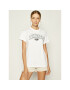 Converse T-Shirt Greetings Tee 10019572 Bílá Oversize - Pepit.cz