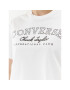 Converse T-Shirt Retro Chuck Cropped Tee 10025897-A01 Bílá Regular Fit - Pepit.cz