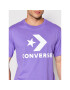 Converse T-Shirt Star Chevron 10018568-A31 Fialová Standard Fit - Pepit.cz