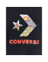 Converse T-Shirt Star Chevron Block Infill Ss Tee 10025280-A01 Černá Regular Fit - Pepit.cz