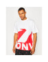 Converse T-Shirt Star Chevron Icon Remix 10018381-A02 Bílá Regular Fit - Pepit.cz