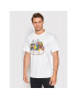 Converse T-Shirt Throwback 10023259-A03 Bílá Standard Fit - Pepit.cz