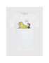 Converse T-Shirt Unisex PEANUTS Chuck 10024373-A01 Bílá Relaxed Fit - Pepit.cz