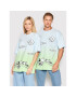 Converse T-Shirt Unisex PEANUTS Cloud Watching 10024375-A01 Modrá Oversize - Pepit.cz