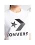 Converse T-Shirt Unisex Star Chevron 10024067-A02 Bílá Regular Fit - Pepit.cz