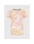 Converse T-Shirt Washed Floral Patch 10023208-A02 Žlutá Loose Fit - Pepit.cz