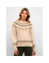 Cream Svetr Crcherry Knit 10610568 Béžová Loose Fit - Pepit.cz