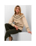 Cream Svetr Crcherry Knit 10610568 Béžová Loose Fit - Pepit.cz