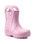 Crocs Holínky Handle It Rain Boot Kids 12803 Růžová - Pepit.cz