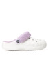 Crocs Nazouváky Baya Lined Fuzz Strap Clog 206633 Bílá - Pepit.cz