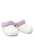 Crocs Nazouváky Baya Lined Fuzz Strap Clog 206633 Bílá - Pepit.cz