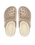 Crocs Nazouváky Classic Lined Clog 203591 Béžová - Pepit.cz