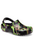 Crocs Nazouváky Classic Spray Camo Clog 208261 Černá - Pepit.cz