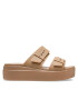 Crocs Sandály Brooklyn Low Wedge Sandal W 207431 Khaki - Pepit.cz