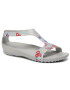 Crocs Sandály Serena Graphic Sandal W 205933 Šedá - Pepit.cz